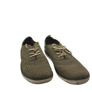 Merrell womens Perforated Olive Sneakers 8.5